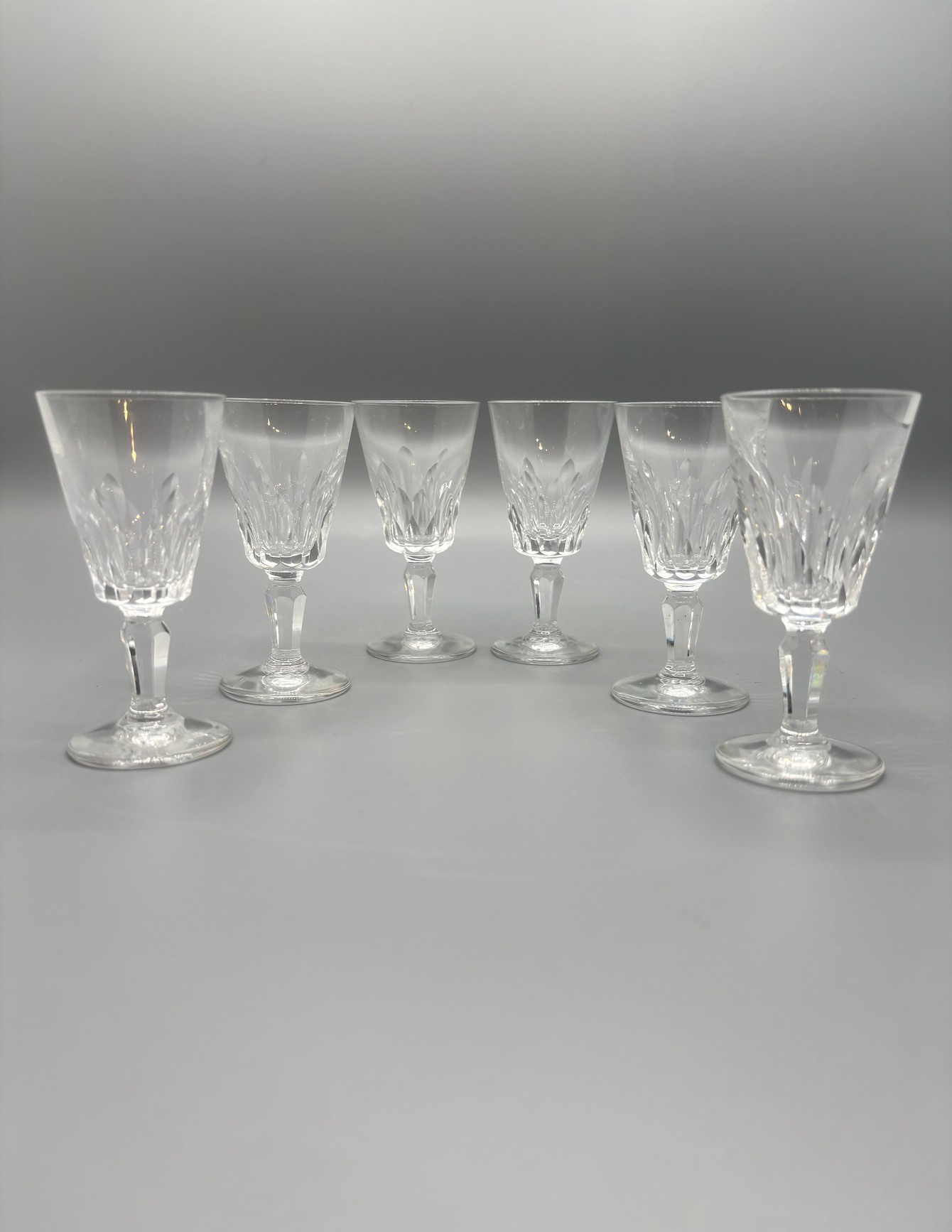 BACCARAT - 6 verres à spiritueux