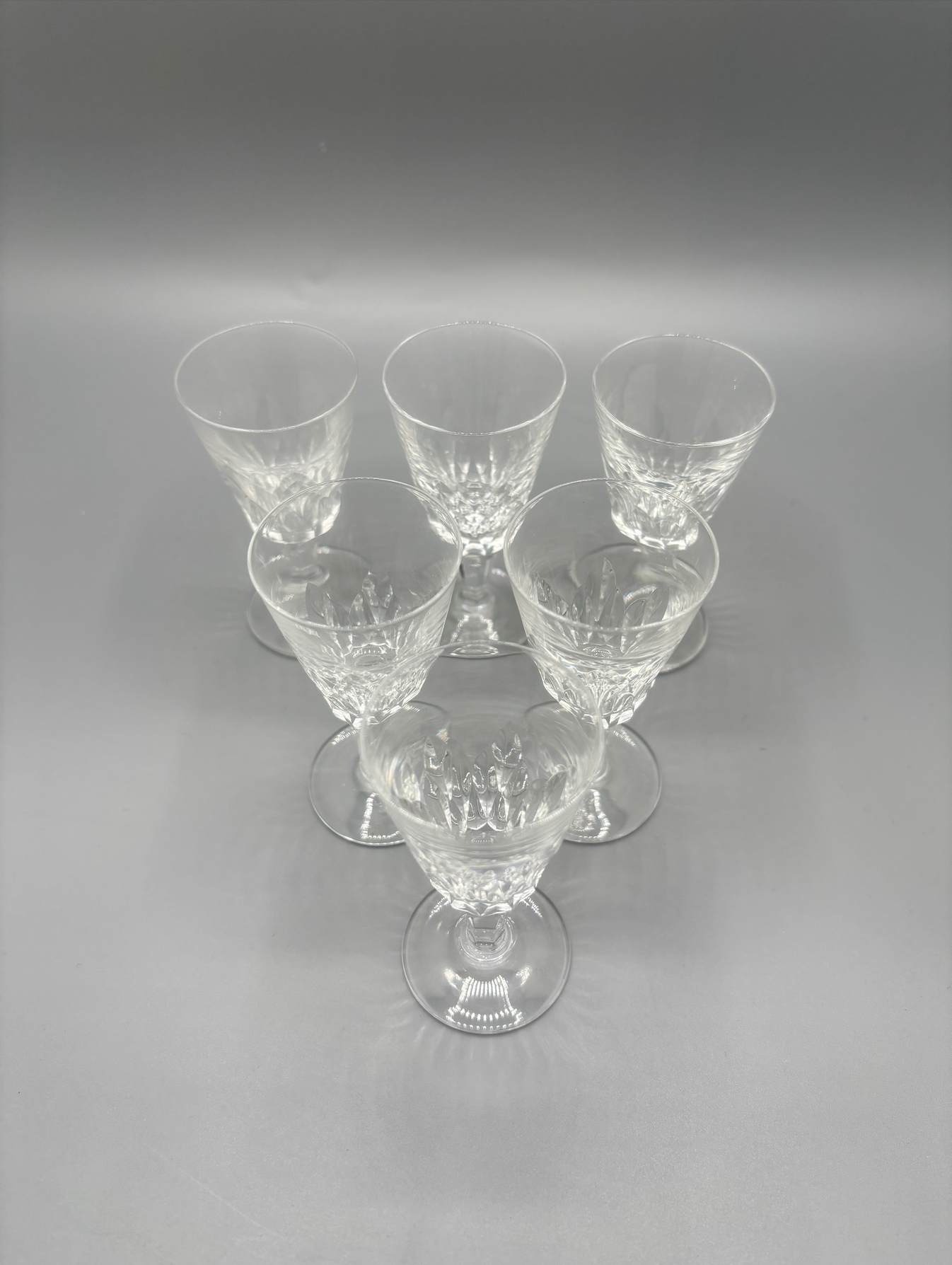 BACCARAT - 6 verres à spiritueux