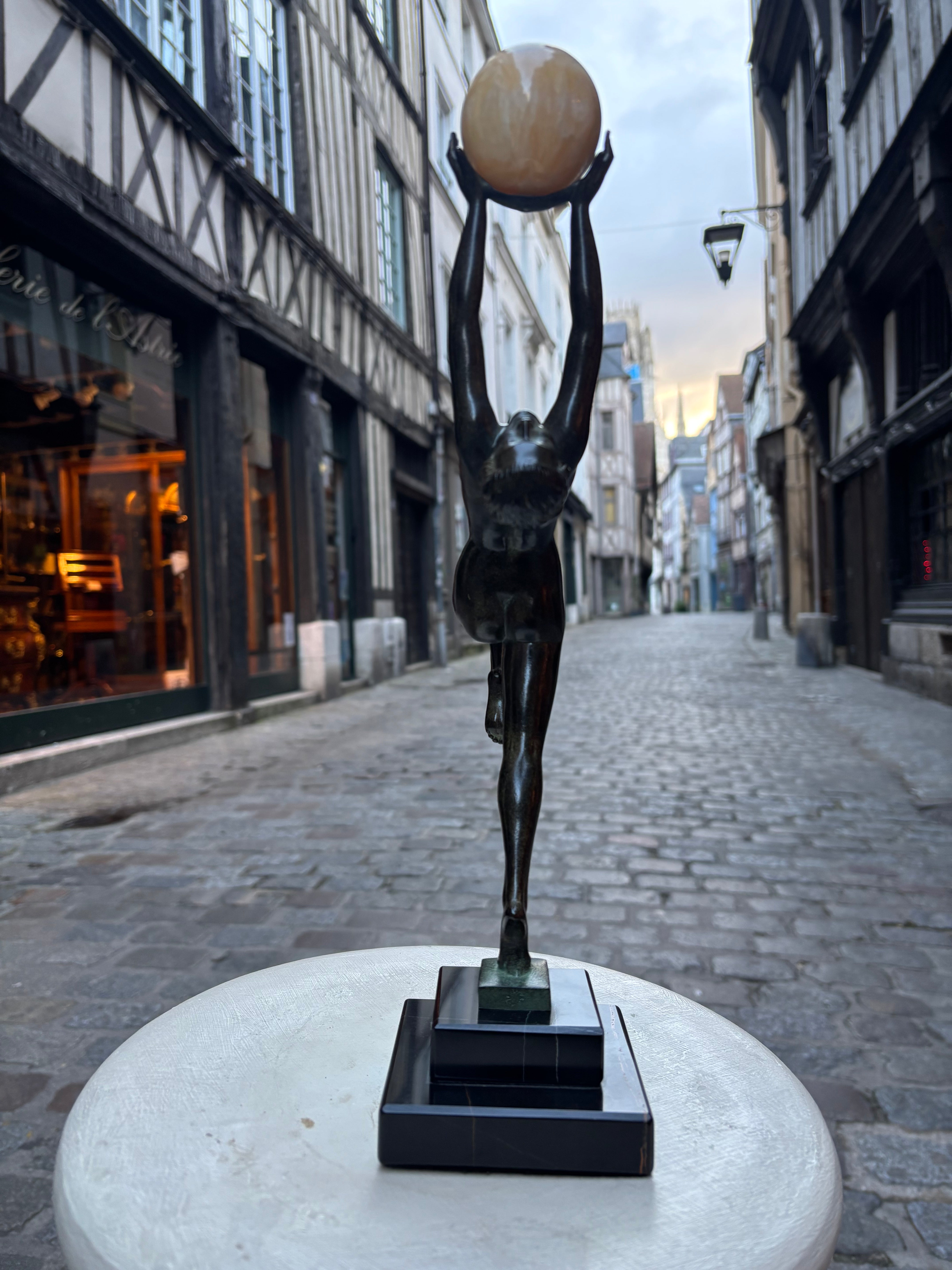 Sculpture "Jeu" Max Le Verrier