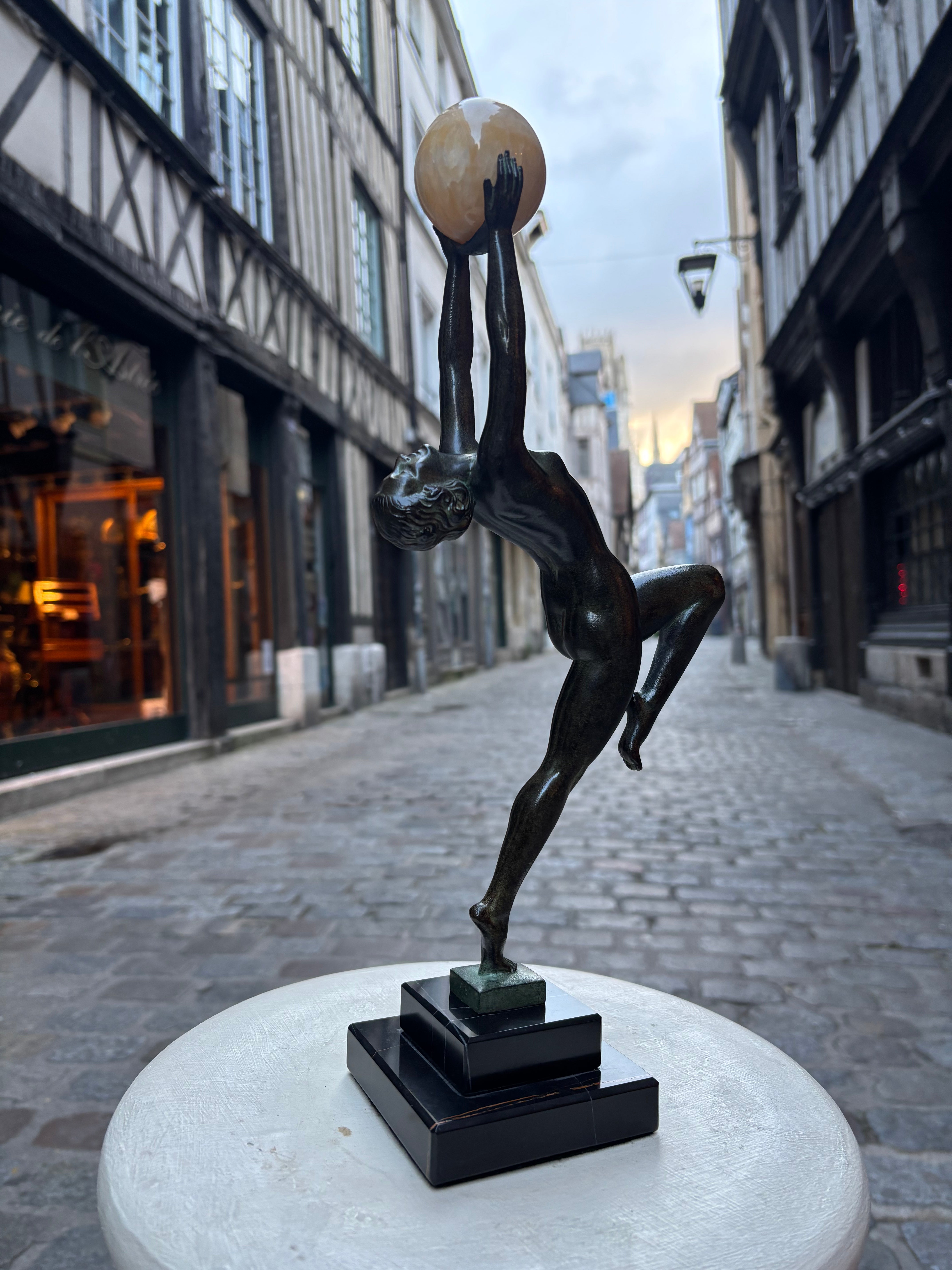 Sculpture "Jeu" Max Le Verrier