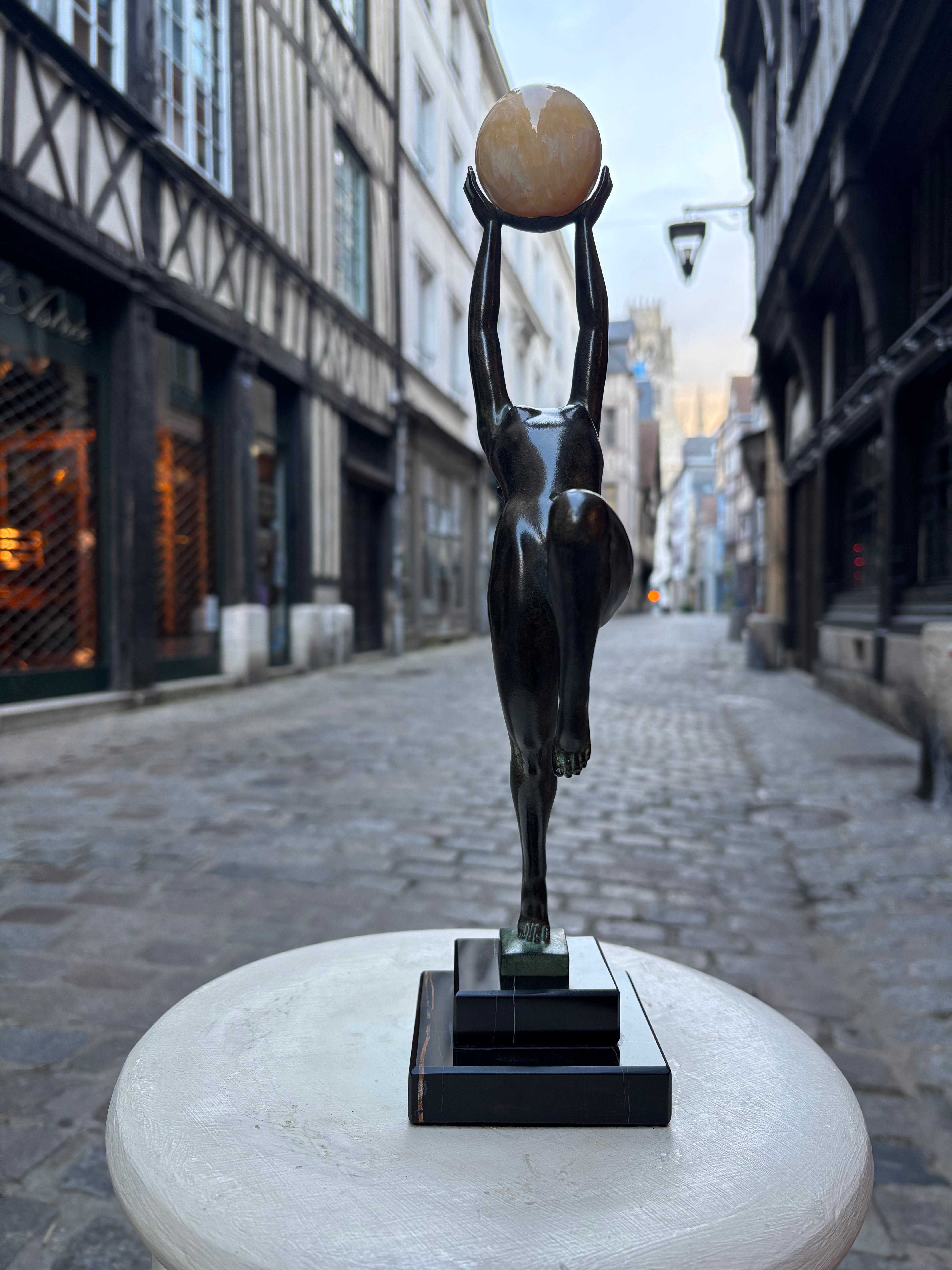 Sculpture "Jeu" Max Le Verrier