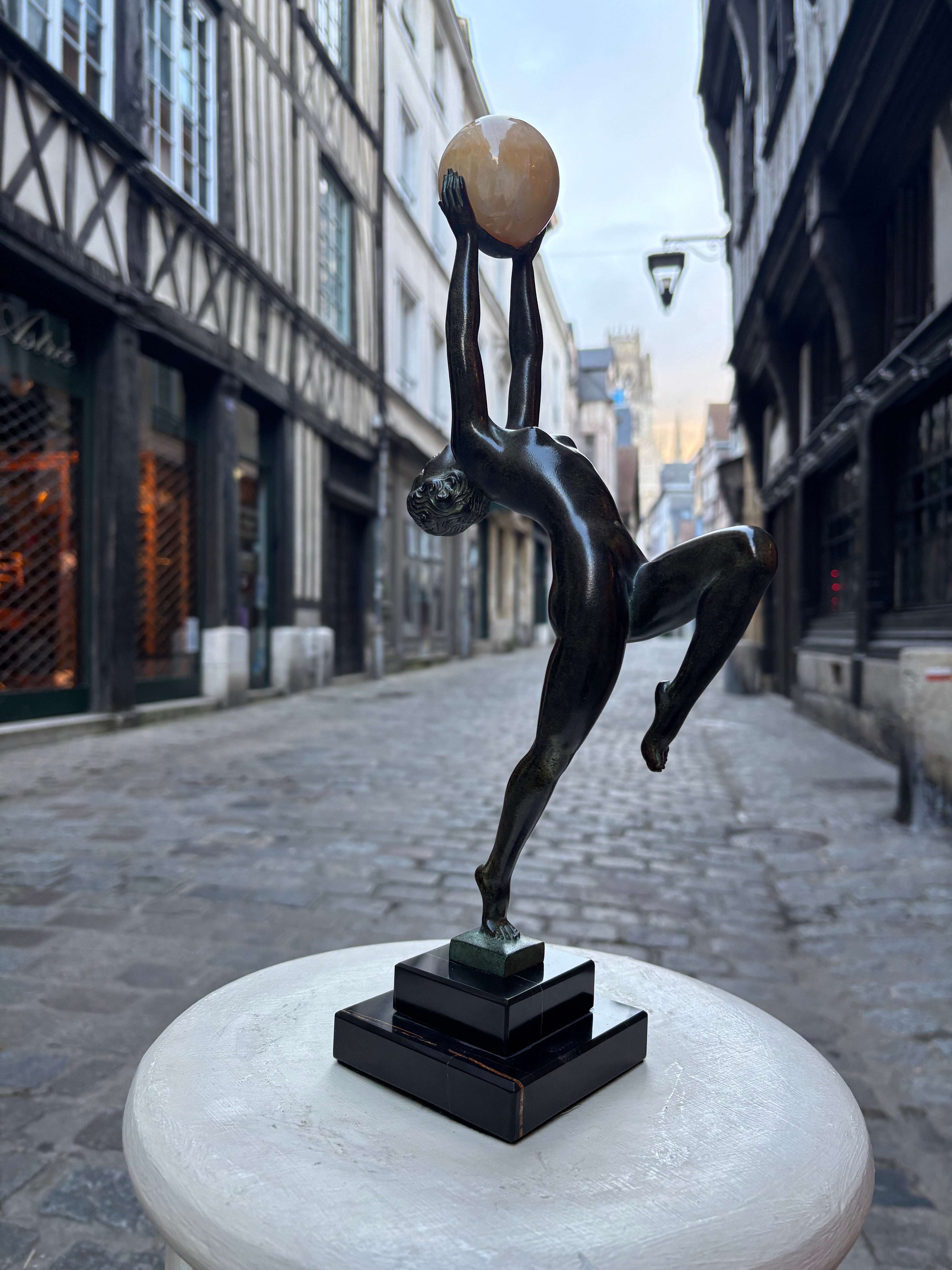 Sculpture "Jeu" Max Le Verrier
