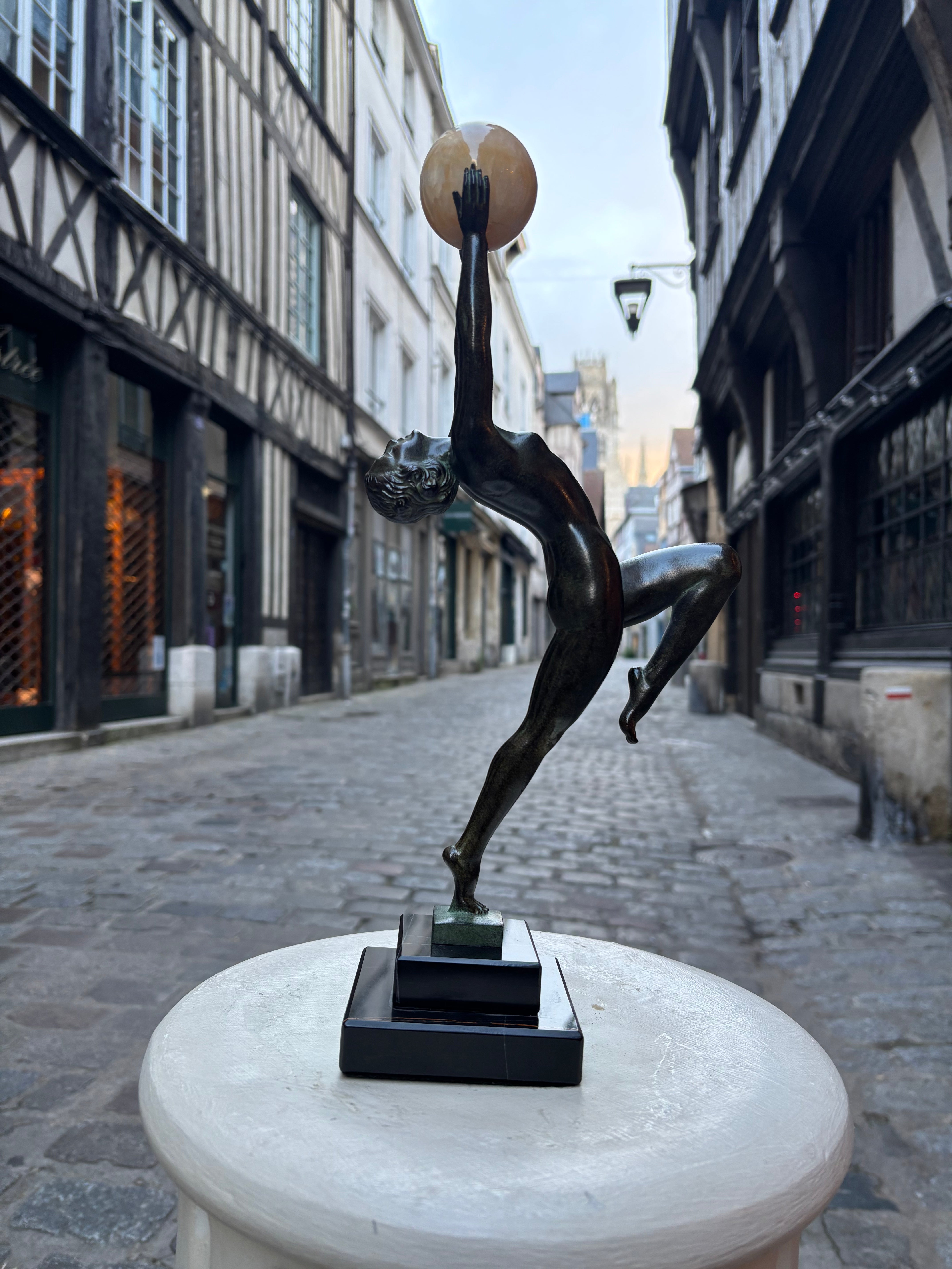 Sculpture "Jeu" Max Le Verrier
