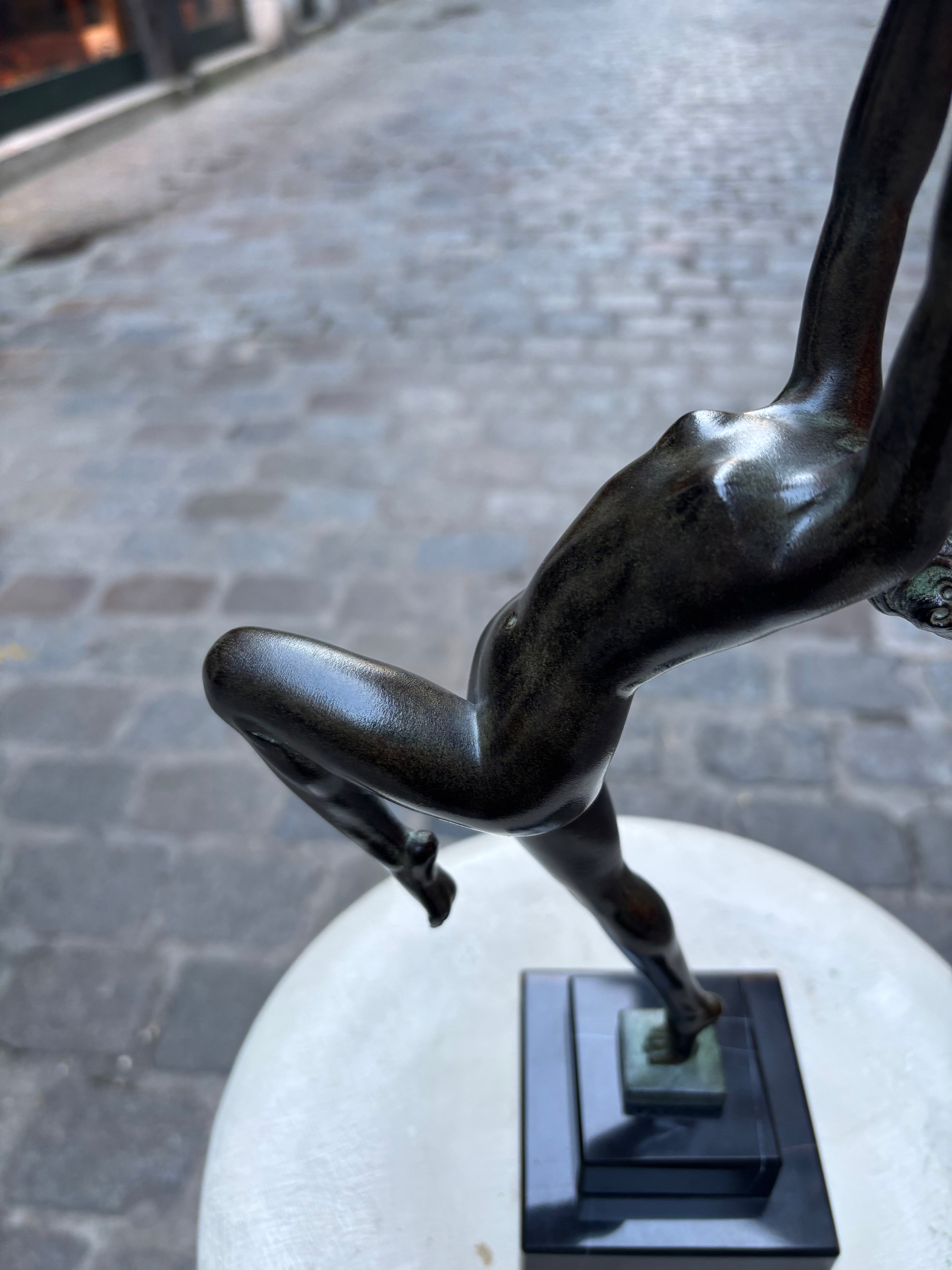 Sculpture "Jeu" Max Le Verrier