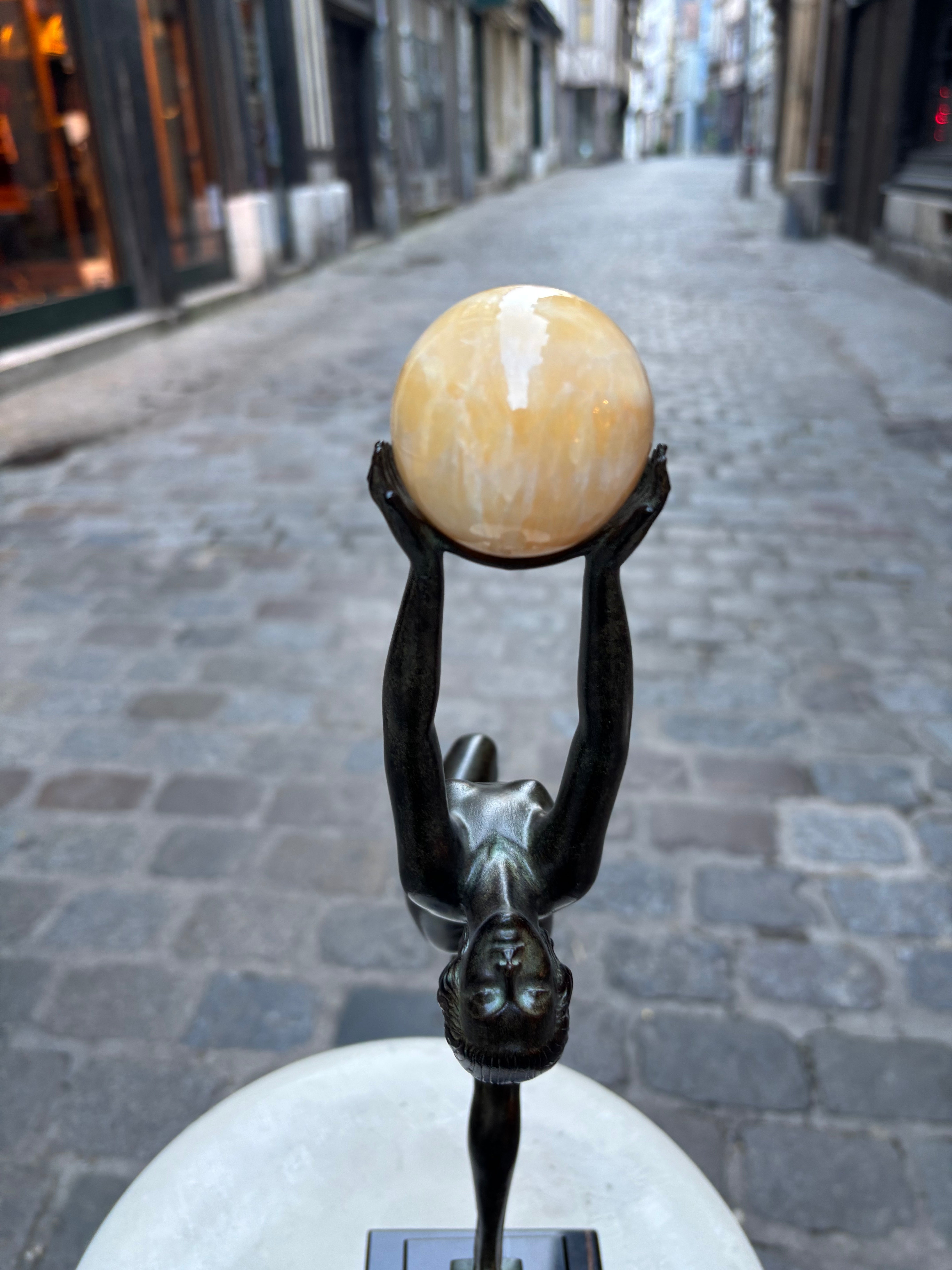 Sculpture "Jeu" Max Le Verrier