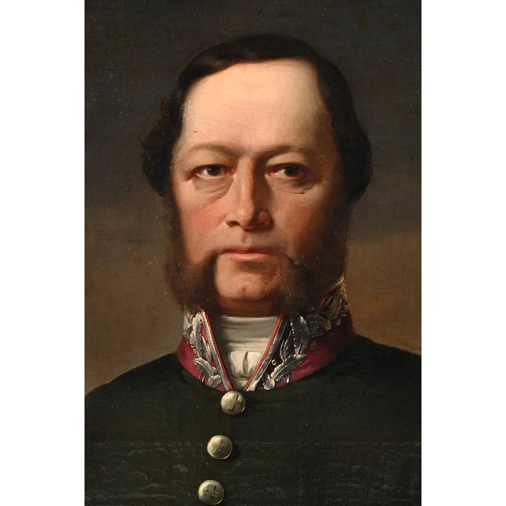 Portrait XIXe Consul Suisse