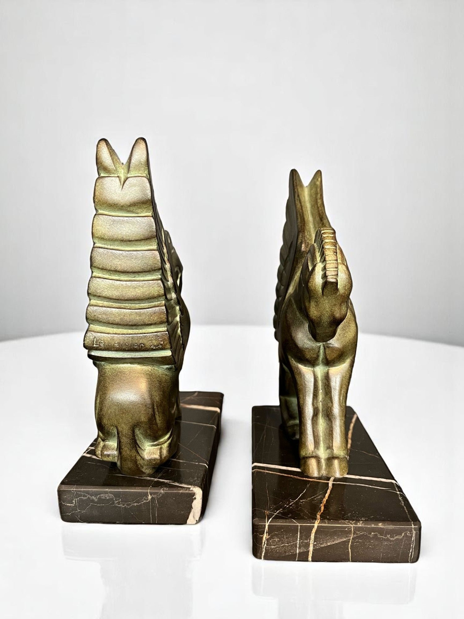 Serre-livres de style Art Deco PEGASE