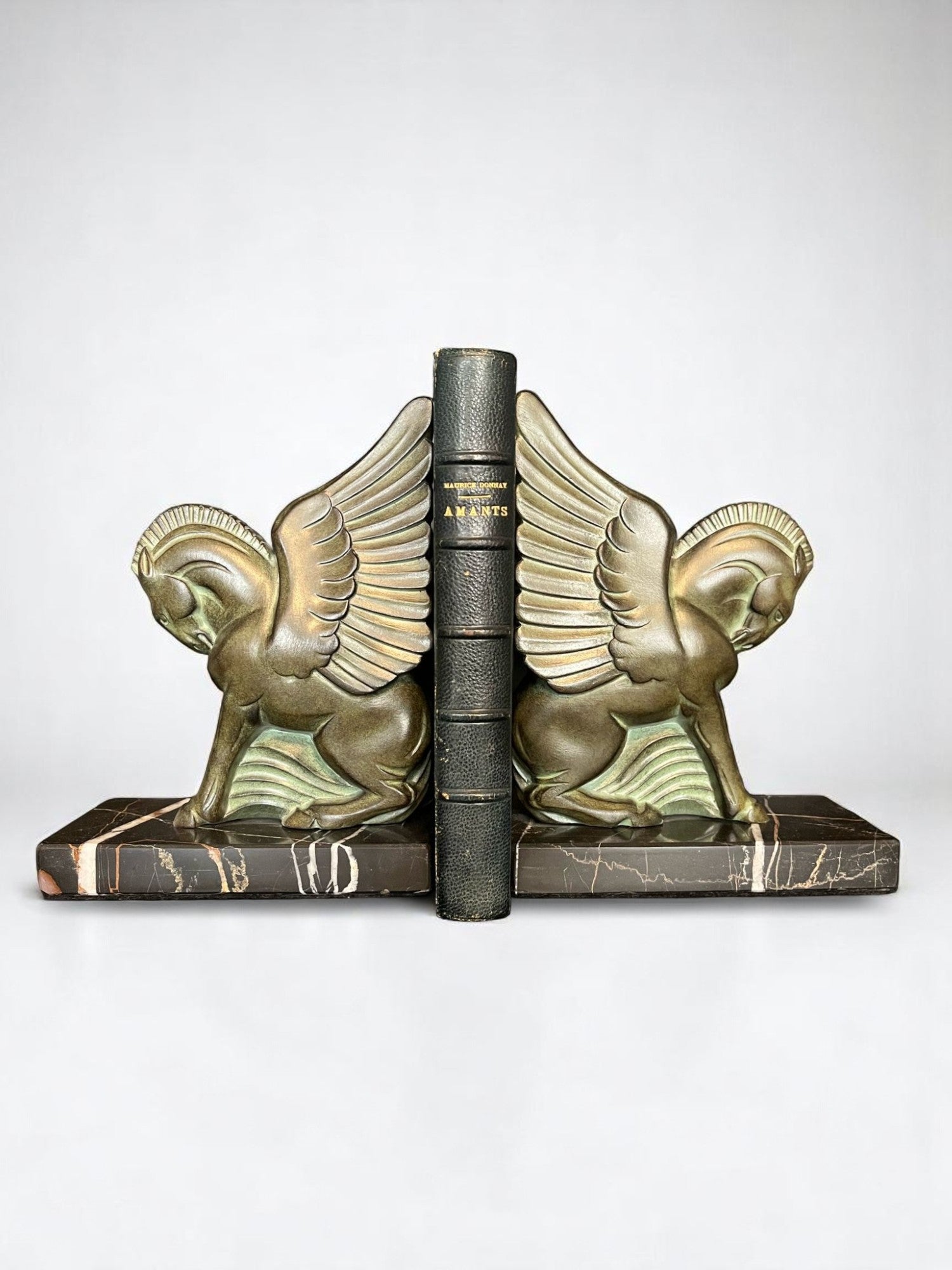 Serre-livres de style Art Deco PEGASE