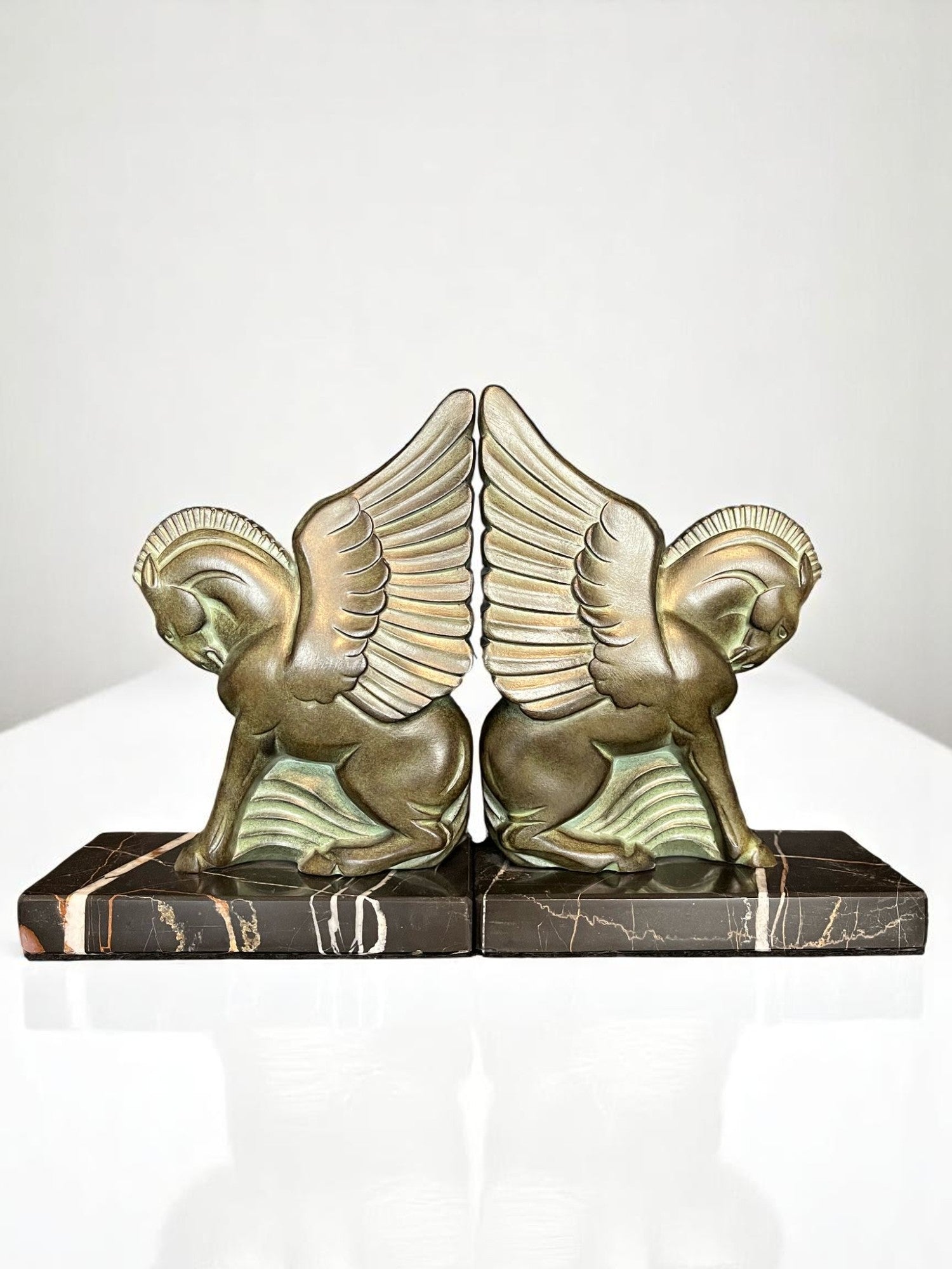 Serre-livres de style Art Deco PEGASE