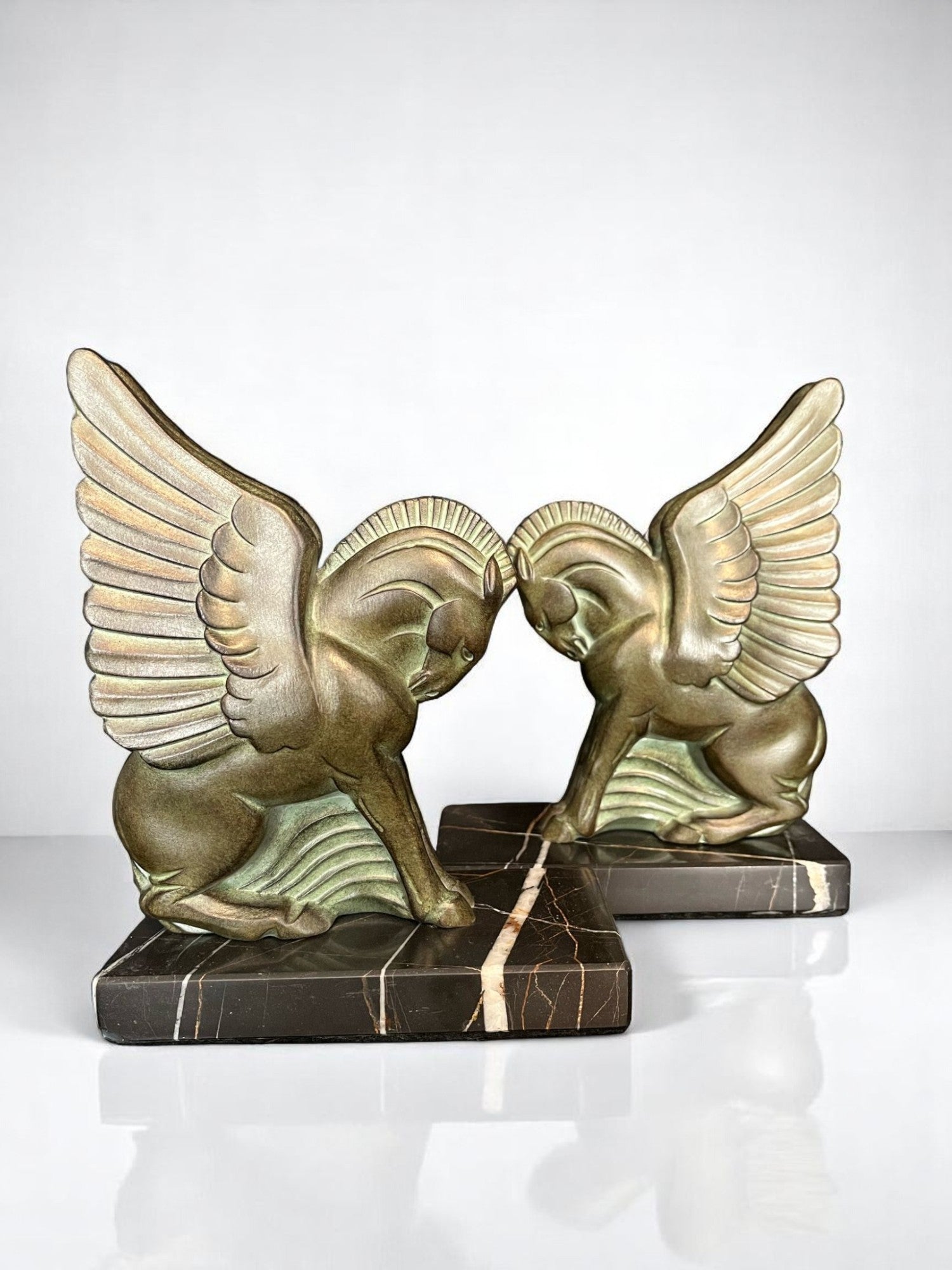 Serre-livres de style Art Deco PEGASE