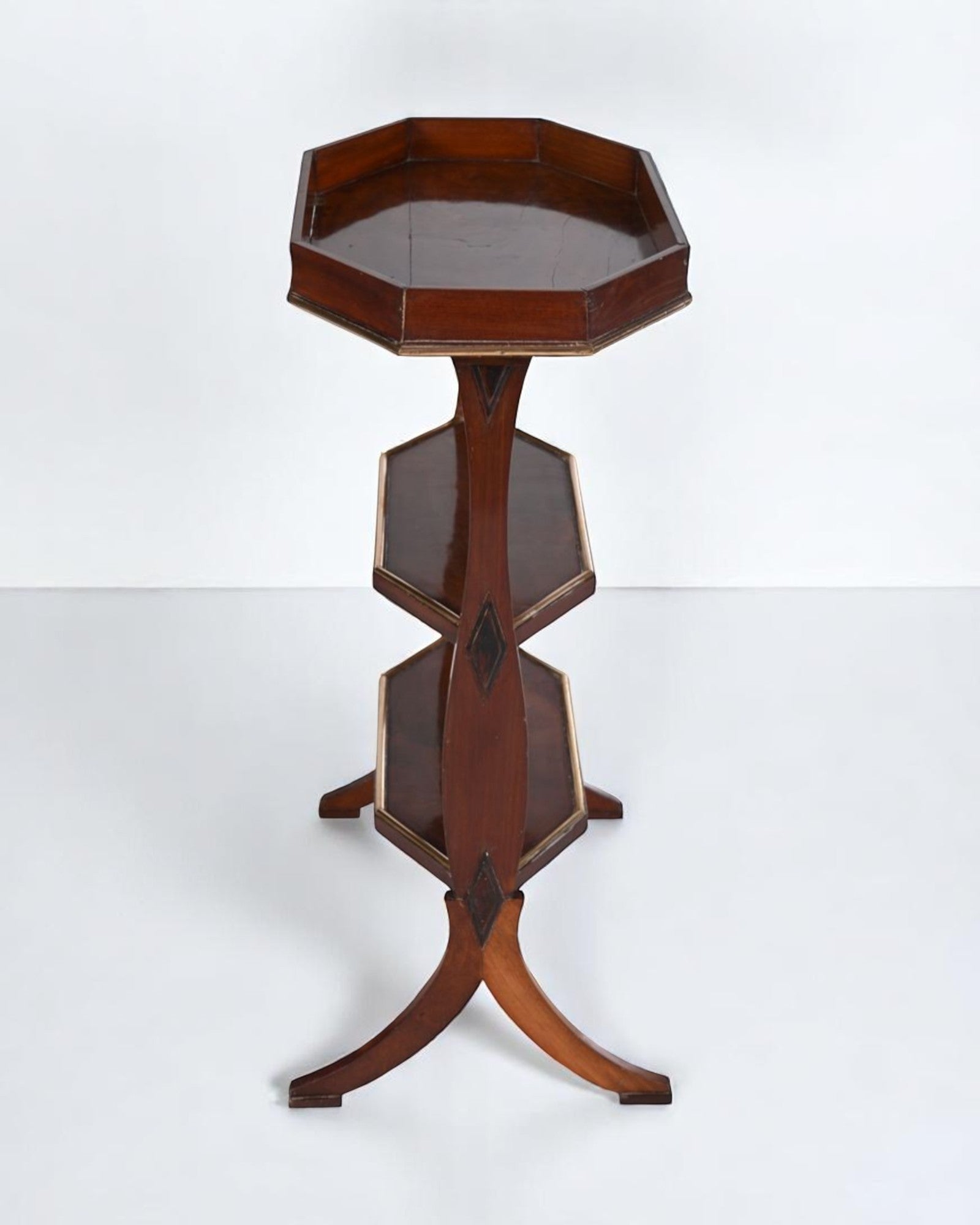 Table desserte en acajou Circa 1830
